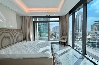 Apartment - 2 Bedrooms - 3 Bathrooms for rent in Lusail Residence - Marina District - Lusail