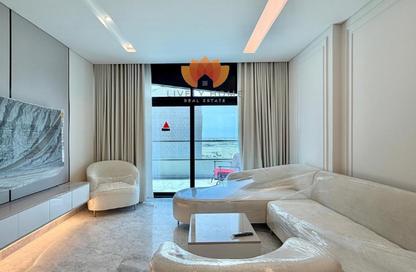 Apartment - 2 Bedrooms - 4 Bathrooms for rent in Lusail Marina Heights - Marina District - Lusail