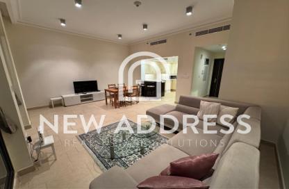 Apartment - 1 Bedroom - 2 Bathrooms for rent in Qanat Quartier - The Pearl Island - Doha Apartment - 1 Bedroom - 2 Bathrooms for rent in Qanat Quartier - The Pearl Island - Doha