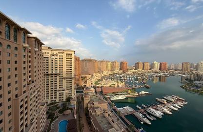 Apartment - 3 Bedrooms - 5 Bathrooms for rent in East Porto Drive - Porto Arabia - The Pearl Island - Doha