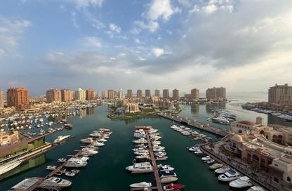 Apartment - 3 Bedrooms - 5 Bathrooms for rent in East Porto Drive - Porto Arabia - The Pearl Island - Doha