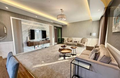 Apartment - 1 Bedroom - 1 Bathroom for rent in Lusail Marina Heights - Marina District - Lusail