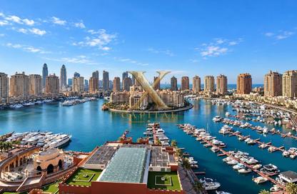 Apartment - 2 - 3 for rent in West Porto Drive - Porto Arabia - The Pearl Island - Doha