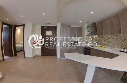Hotel Apartments - 2 Bedrooms - 2 Bathrooms for rent in Al Sadd Road - Al Sadd - Doha