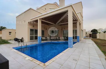 Villa - 6 Bedrooms - 7 Bathrooms for rent in Legtaifiya Lagoon - West Bay - Doha