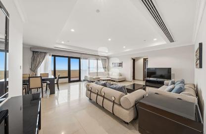 Apartment - 2 Bedrooms - 3 Bathrooms for rent in East Porto Drive - Porto Arabia - The Pearl Island - Doha