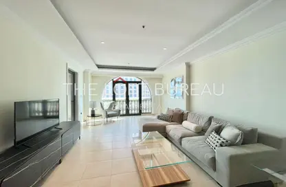 Apartment - 2 Bedrooms - 3 Bathrooms for rent in East Porto Drive - Porto Arabia - The Pearl Island - Doha