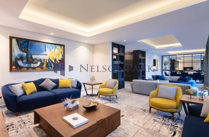 Villa - 5 Bedrooms - 5 Bathrooms for rent in Abraj Bay - Abraj Quartiers - The Pearl Island - Doha