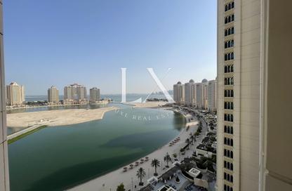 Apartment - 2 - 3 for rent in Viva West - Viva Bahriyah - The Pearl Island - Doha