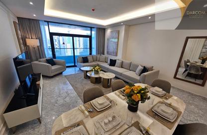 Apartment - 2 Bedrooms - 3 Bathrooms for rent in Lusail Marina Heights - Marina District - Lusail