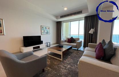 Duplex - 2 Bedrooms - 3 Bathrooms for rent in Viva East - Viva Bahriyah - The Pearl Island - Doha