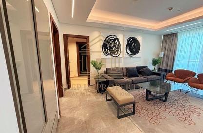 Apartment - 2 Bedrooms - 3 Bathrooms for rent in Lusail Marina Heights - Marina District - Lusail Apartment - 2 Bedrooms - 3 Bathrooms for rent in Lusail Marina Heights - Marina District - Lusail