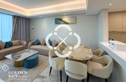 Apartment - 1 Bedroom - 2 Bathrooms for rent in Marina Tower 23 - Marina District - Lusail