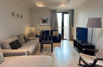 Apartment - 1 Bedroom - 1 Bathroom for rent in Tower 5 - Porto Arabia - The Pearl Island - Doha