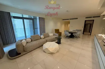 شقة - 2 غرف نوم - 3 حمامات للايجار في برج سيف لوسيل 1 - سيف لوسيل - مدينة اللسيل - الوسيل