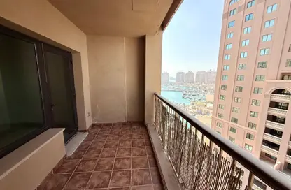 شقة - غرفة نوم - 2 حمامات للايجار في طريق بورتو الشرقي - بورتو أرابيا - جزيرة اللؤلؤة - الدوحة