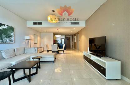 Apartment - 2 - 3 for rent in Lusail Marina Heights - Marina District - Lusail