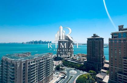 Apartment - 1 Bedroom - 2 Bathrooms for rent in East Porto Drive - Porto Arabia - The Pearl Island - Doha