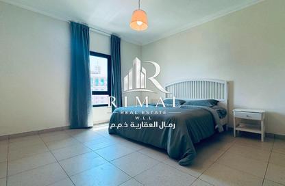 Apartment - 1 Bedroom - 2 Bathrooms for rent in East Porto Drive - Porto Arabia - The Pearl Island - Doha