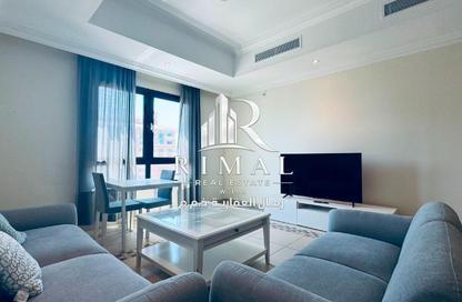 Apartment - 1 Bedroom - 2 Bathrooms for rent in East Porto Drive - Porto Arabia - The Pearl Island - Doha