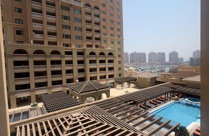 Apartment - 2 Bedrooms - 2 Bathrooms for rent in One Porto Arabia - Porto Arabia - The Pearl Island - Doha Apartment - 2 Bedrooms - 2 Bathrooms for rent in One Porto Arabia - Porto Arabia - The Pearl Island - Doha