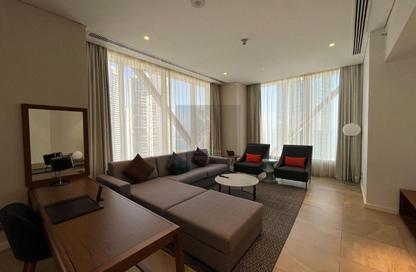 Hotel Apartments - 3 Bedrooms - 4 Bathrooms for rent in West Bay Tower - West Bay - West Bay - Doha