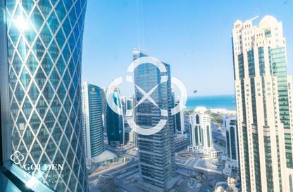 Office Space - Studio - 2 Bathrooms for sale in West Bay Tower - West Bay - West Bay - Doha