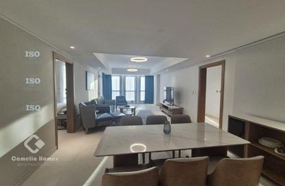 Apartment - 2 Bedrooms - 4 Bathrooms for rent in La Plage South - La Plage - The Pearl Island - Doha
