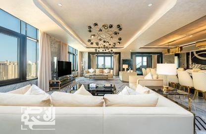 Penthouse - 4 Bedrooms - 5 Bathrooms for rent in Tower 12 - Porto Arabia - The Pearl Island - Doha Penthouse - 4 Bedrooms - 5 Bathrooms for rent in Tower 12 - Porto Arabia - The Pearl Island - Doha