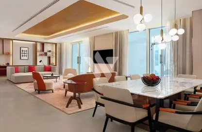 Hotel Apartments - 3 Bedrooms - 4 Bathrooms for rent in West Bay Tower - West Bay - West Bay - Doha Hotel Apartments - 3 Bedrooms - 4 Bathrooms for rent in West Bay Tower - West Bay - West Bay - Doha
