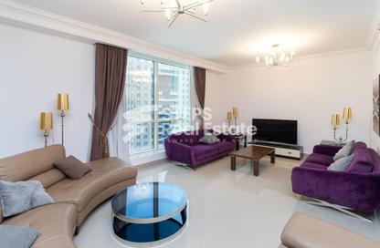 Apartment - 3 Bedrooms - 4 Bathrooms for rent in West Bay Tower - West Bay - West Bay - Doha