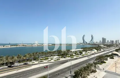 Apartment - 2 Bedrooms - 3 Bathrooms for rent in Lusail Marina Heights - Marina District - Lusail Apartment - 2 Bedrooms - 3 Bathrooms for rent in Lusail Marina Heights - Marina District - Lusail