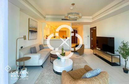 Apartment - 1 Bedroom - 2 Bathrooms for rent in Crystal Residence - Gewan Island - The Pearl Island - Doha Apartment - 1 Bedroom - 2 Bathrooms for rent in Crystal Residence - Gewan Island - The Pearl Island - Doha
