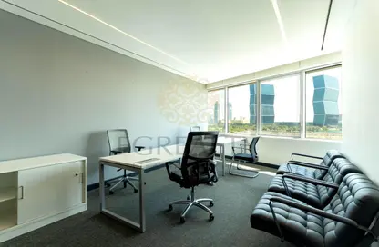 Office Space - 2 Bedrooms - 2 Bathrooms for rent in Marina Residences 195 - Marina District - Lusail