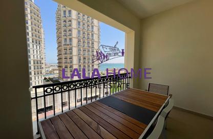 Apartment - 1 Bedroom - 2 Bathrooms for rent in Viva East - Viva Bahriyah - The Pearl Island - Doha Apartment - 1 Bedroom - 2 Bathrooms for rent in Viva East - Viva Bahriyah - The Pearl Island - Doha
