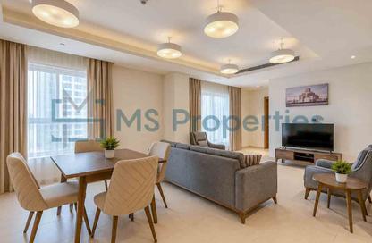 Apartment - 1 Bedroom - 2 Bathrooms for rent in Lusail Marina Heights - Marina District - Lusail