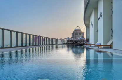 Apartment - 1 Bedroom - 2 Bathrooms for rent in West Porto Drive - Porto Arabia - The Pearl Island - Doha