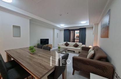 Apartment - 1 Bedroom - 2 Bathrooms for rent in East Porto Drive - Porto Arabia - The Pearl Island - Doha