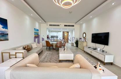 Apartment - 1 Bedroom - 2 Bathrooms for rent in Lusail Marina Heights - Marina District - Lusail