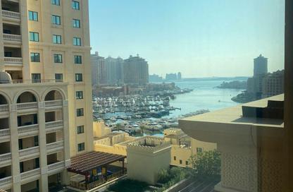 Apartment - Studio - 1 Bathroom for sale in West Porto Drive - Porto Arabia - The Pearl Island - Doha