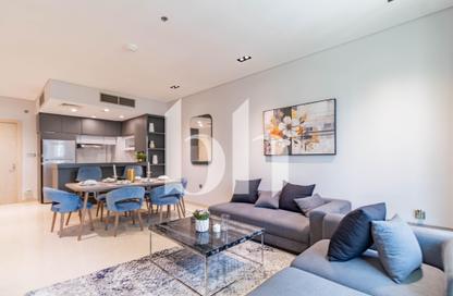 Apartment - 1 Bedroom - 2 Bathrooms for rent in Lusail Residence - Marina District - Lusail