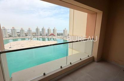 Apartment - 1 Bedroom - 2 Bathrooms for sale in Al Mutahidah Tower - Viva Bahriyah - The Pearl Island - Doha