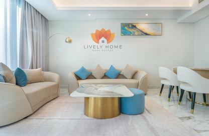 Apartment - 1 Bedroom - 2 Bathrooms for rent in Marina Tower 23 - Marina District - Lusail Apartment - 1 Bedroom - 2 Bathrooms for rent in Marina Tower 23 - Marina District - Lusail