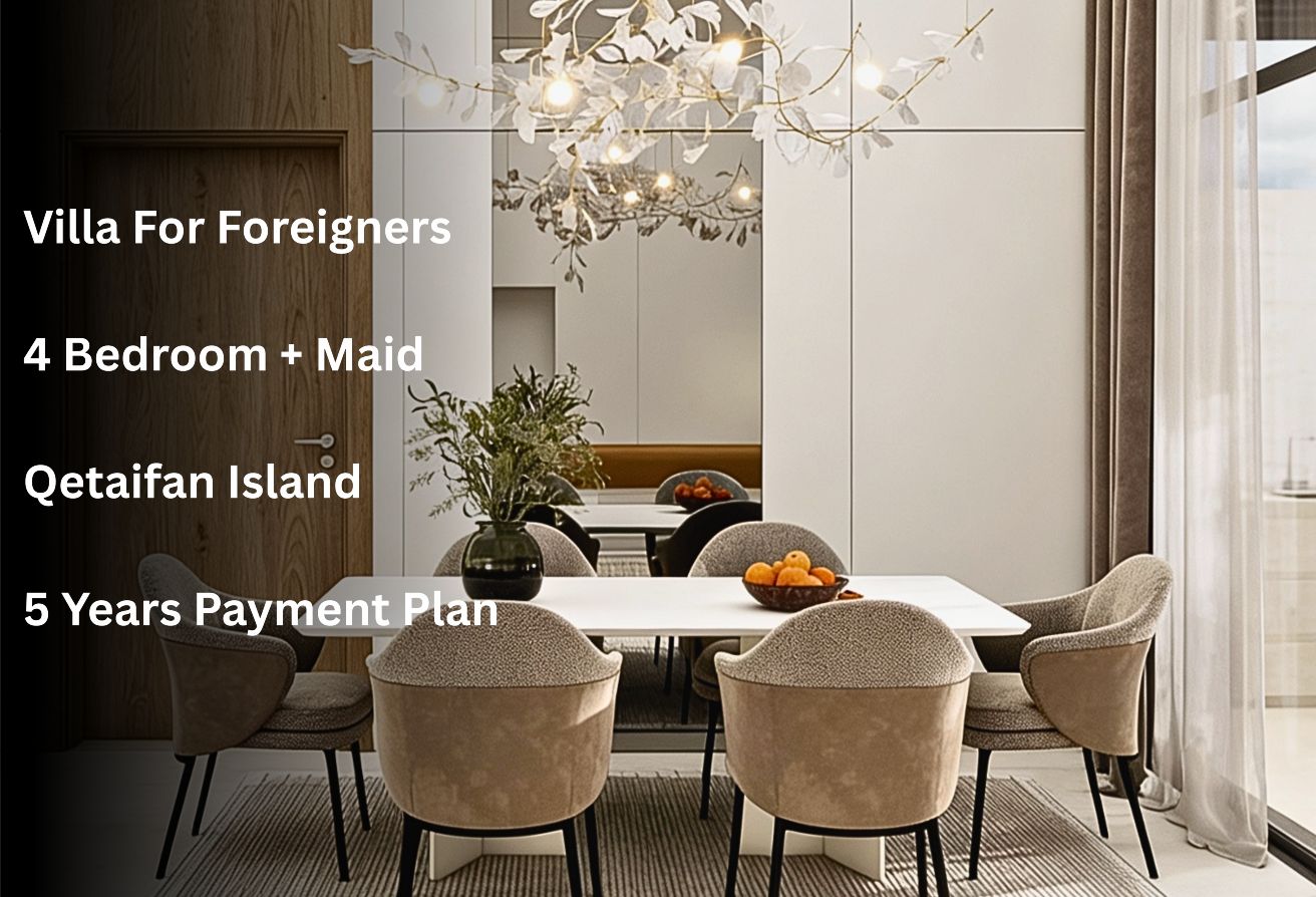 4BHK Villa For Foreigners with 5 year Payment Plan