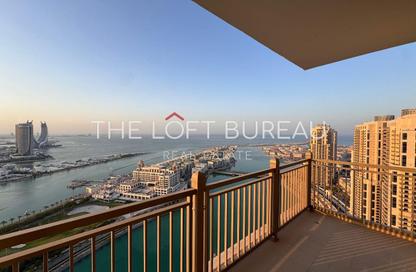 Apartment - 2 Bedrooms - 3 Bathrooms for rent in Abraj Bay - Abraj Quartiers - The Pearl Island - Doha