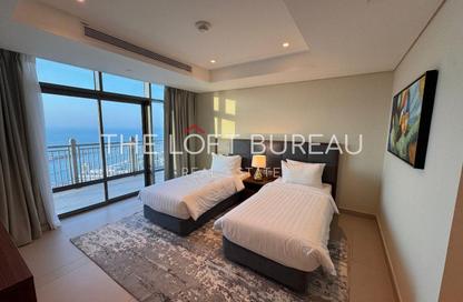 Apartment - 2 Bedrooms - 3 Bathrooms for rent in Abraj Bay - Abraj Quartiers - The Pearl Island - Doha