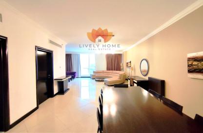 Apartment - 3 Bedrooms - 4 Bathrooms for rent in West Bay Tower - West Bay - West Bay - Doha
