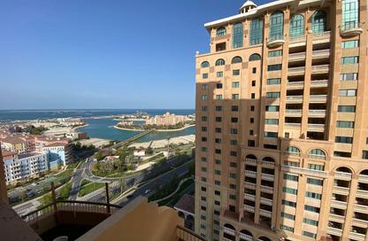 Apartment - 1 Bedroom - 2 Bathrooms for rent in East Porto Drive - Porto Arabia - The Pearl Island - Doha
