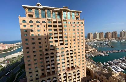 Apartment - 1 Bedroom - 2 Bathrooms for rent in East Porto Drive - Porto Arabia - The Pearl Island - Doha