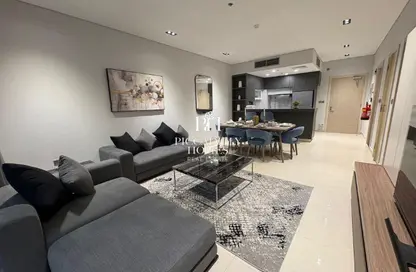 Apartment - 1 Bedroom - 2 Bathrooms for rent in Marina Tower 23 - Marina District - Lusail